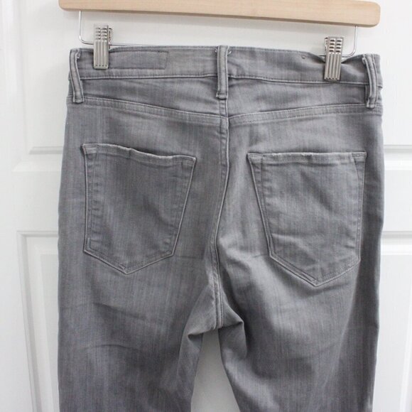 All Saints Eve Gray Jeans Size 28 High Rise Skinny - Picture 6 of 6